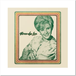 Brenda Lee Retro Vintage Posters and Art